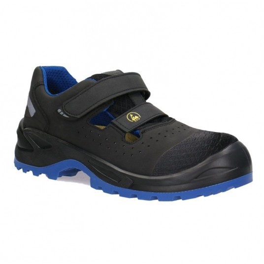 Sandały bezpieczne 1160 PP ESD S1 PL SR MKF NU - czarny -zdjęcie numer 1
