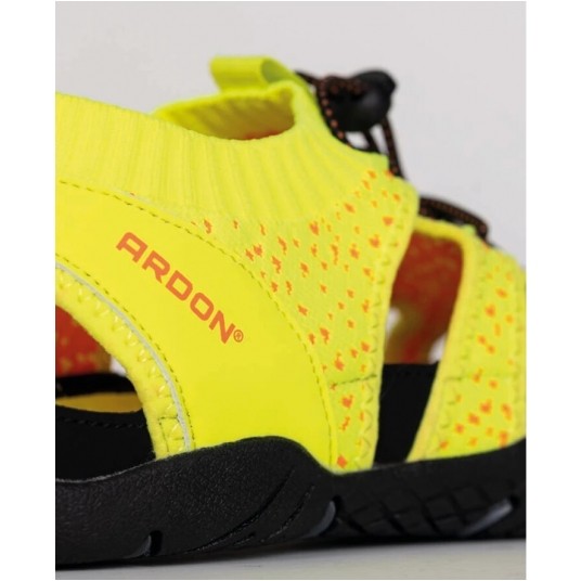 Sandały outdoorowe ARDON DROPISAN - hi-vis żółty -zdjęcie numer 6