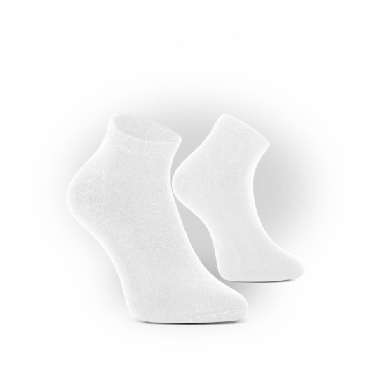 Skarpety antybakteryjne BAMBOO SHORT MEDICAL (3pary) - biały