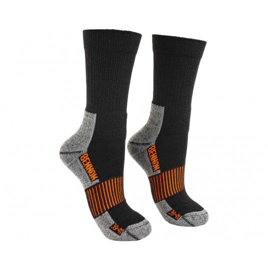 Skarpety Bennon MERINO TREK BLACK