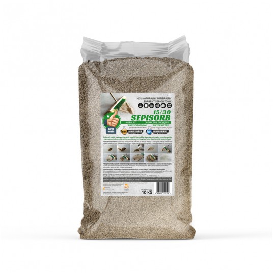 Sorbent SEPISORB 15/30 UNIVERSAL (sepiolit, 10 kg)