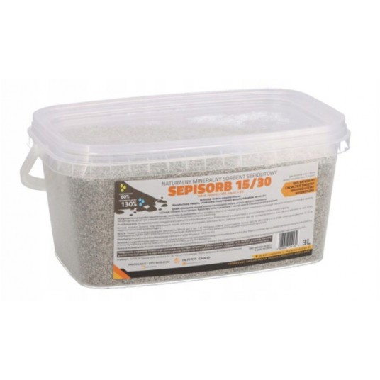 Sorbent SEPISORB 15/30 UNIVERSAL (sepiolit, 3 litry)