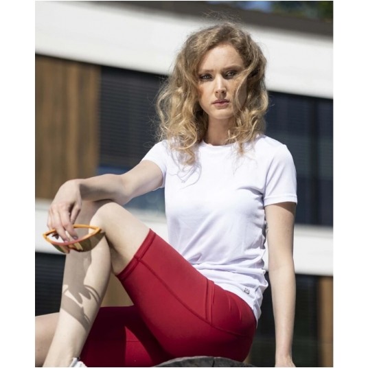 Spodenki legginsy damskie ARDON ALBADEW - karminowy -zdjęcie numer 5