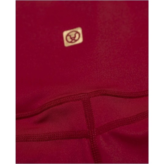 Spodenki legginsy damskie ARDON ALBADEW - karminowy -zdjęcie numer 4