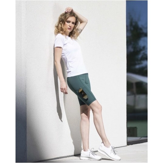 Spodenki legginsy damskie ARDON ALBADEW - szmaragdowy -zdjęcie numer 5