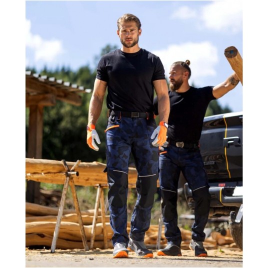 Spodnie do pasa ARDON CREATRON - camo niebieski