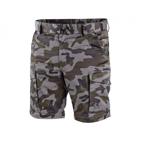 Spodnie do pasa CXS CAMO męskie odpinane nogawki - moro