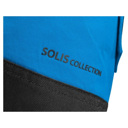 Spodnie do pasa CXS SOLIS FLEX - 170-176cm - niebieski-czarny