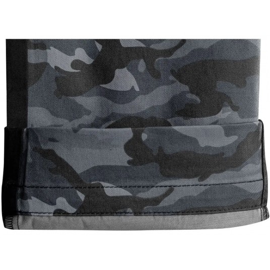 Spodnie do pasa CXS SOLIS FLEX - camo-czarny