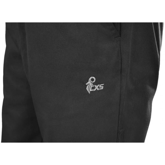 Spodnie do pasa męskie stretch CXS TARREN - czarny -zdjęcie numer 3