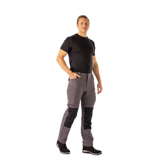 Spodnie do pasa PLANAM rECOline 6714 - cynkowy