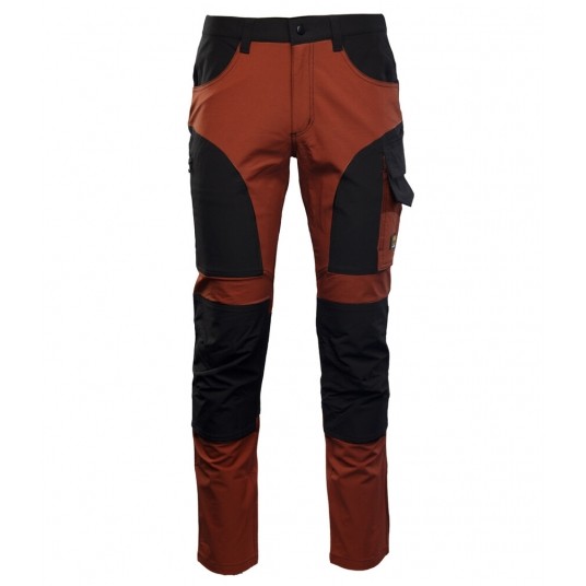 Spodnie do pasa SEVEN KINGS TRAIL LIGHT - mahoń-czarny -zdjęcie numer 1