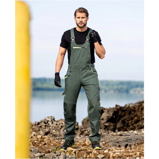 Spodnie ogrodniczki ARDON CREATRON - khaki