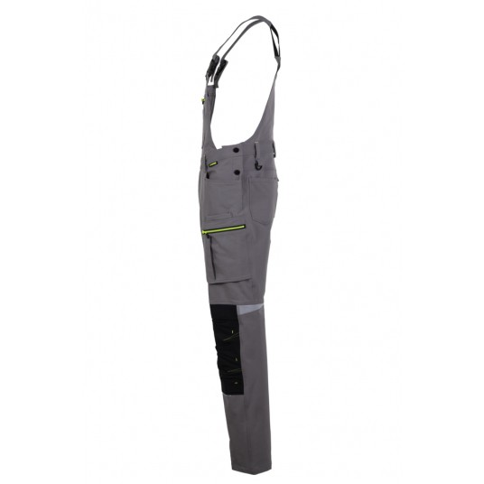 Spodnie ogrodniczki PLANAM rECOline 6724 - cynkowy