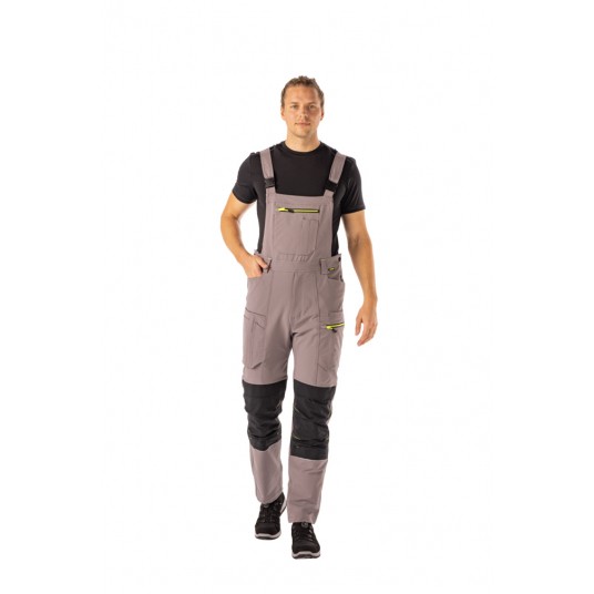 Spodnie ogrodniczki PLANAM rECOline 6724 - cynkowy