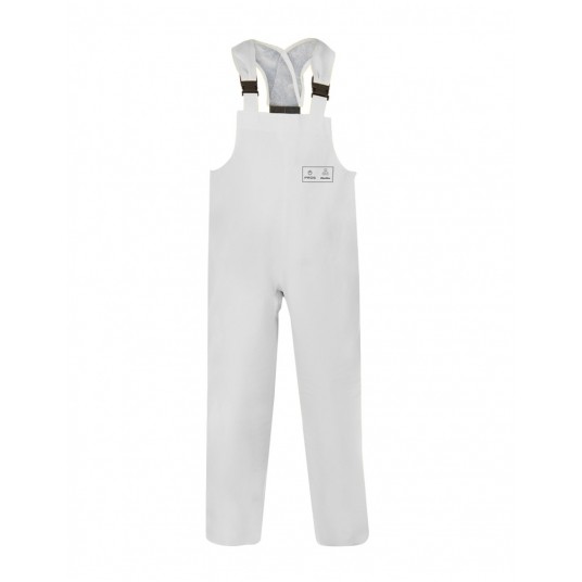 Spodnie ogrodniczki PROS model 001 - biały -zdjęcie numer 1