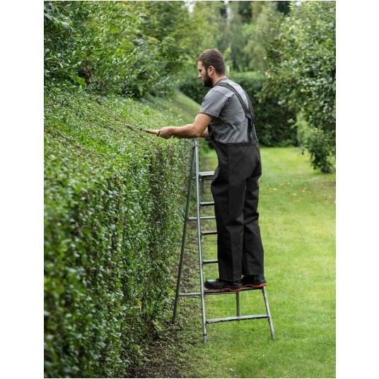 Spodnie ogrodniczki PROS model 001 - czarny -zdjęcie numer 5