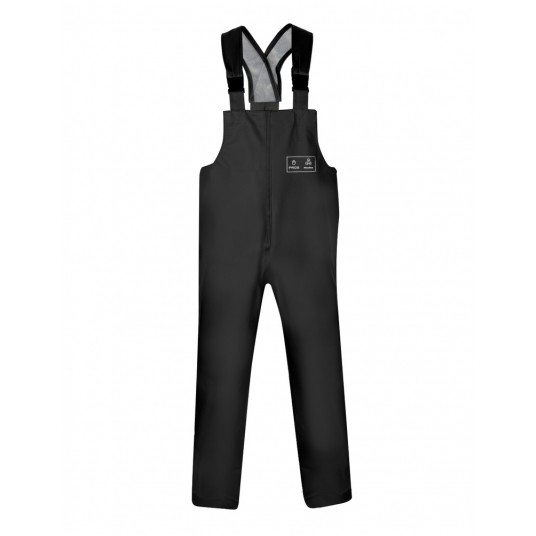 Spodnie ogrodniczki PROS model 001 - czarny -zdjęcie numer 1
