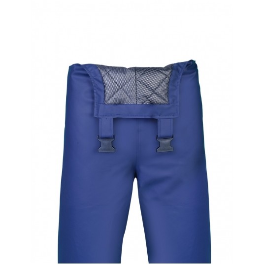 Spodnie ogrodniczki PROS model 001 ocieplane - granatowy -zdjęcie numer 8