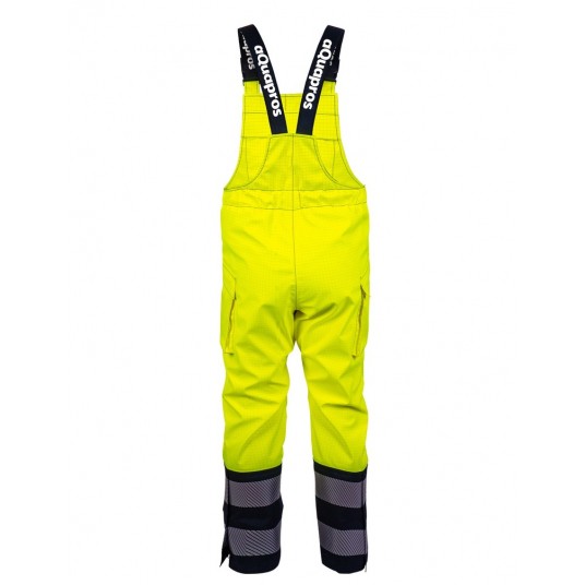 Spodnie ogrodniczki PROS model 2841 - żółty-granatowy