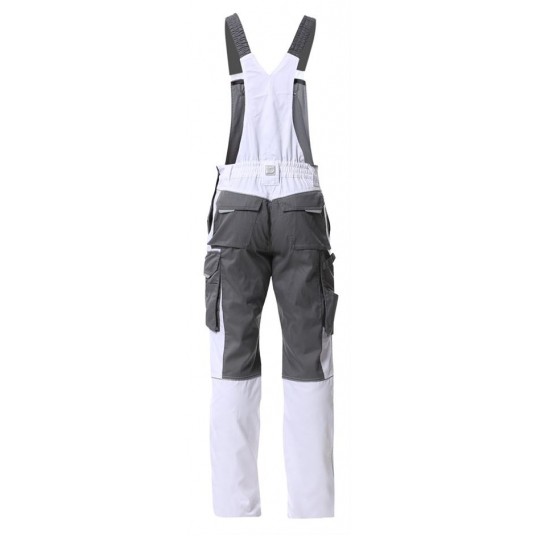 Spodnie ogrodniczki SUMMER - biały - 170-175cm