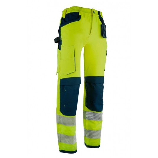 Spodnie ostrzegawcze do pasa Coverguard FIORD - żółty -zdjęcie numer 1