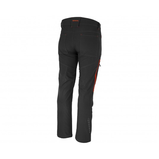 Spodnie softshell Bennon FORCE - czarny-czerwony