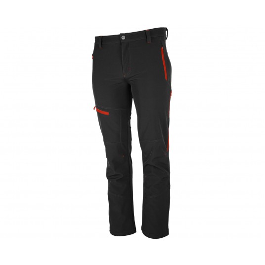Spodnie softshell Bennon FORCE - czarny-czerwony