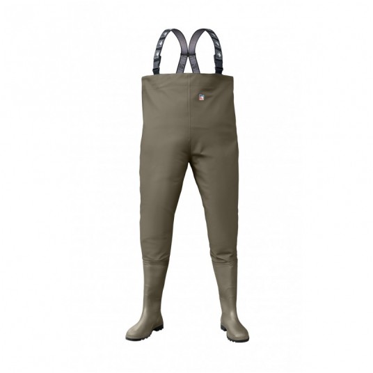 Spodniobuty wędkarskie do pachy MAT WADERS art. 0312 - zielony