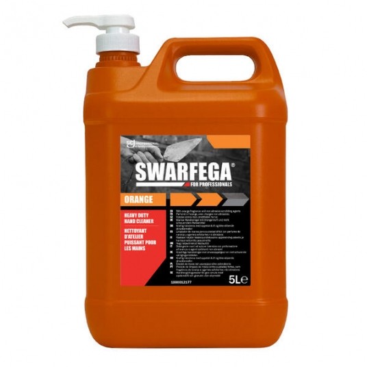 Środek do mycia rąk Swarfega Orange - opakowanie z pompką 5L -zdjęcie numer 1