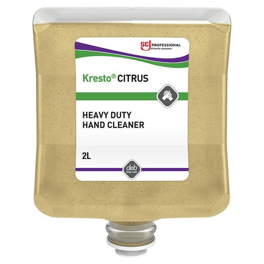 Super mocny cytrusowy płyn do mycia rąk Kresto Citrus - wkład do dozownika 2L -zdjęcie numer 1