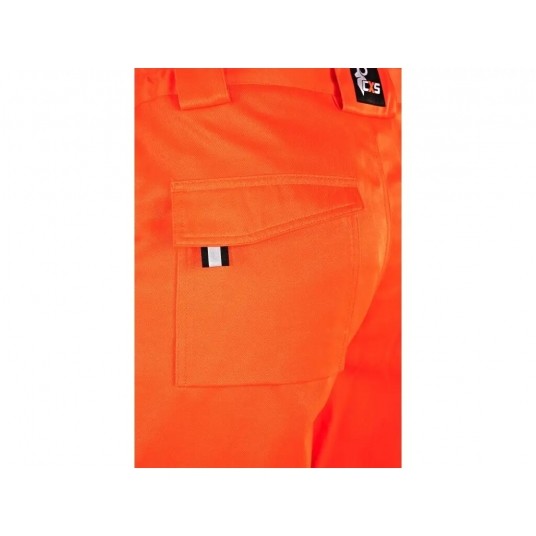 Szorty CXS NORWICH - pomarańczowo-niebieski -zdjęcie numer 3