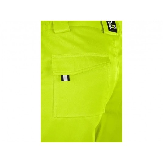 Szorty CXS NORWICH - żółto-niebieski -zdjęcie numer 3