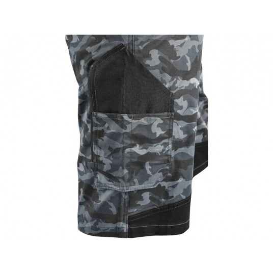 Szorty CXS SOLIS FLEX męskie - camo-czarny