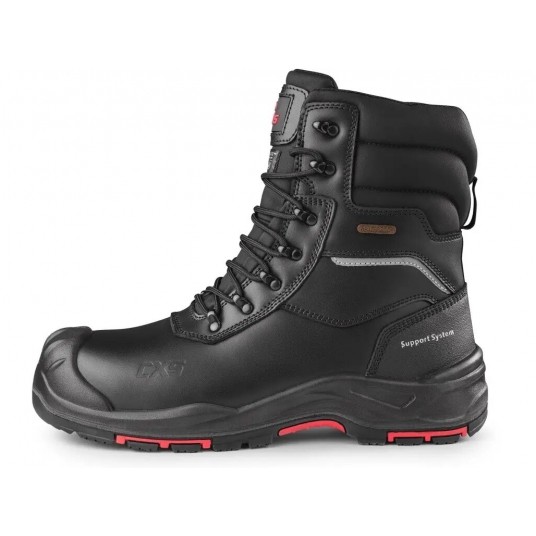 Trzewiki ochronne wysokie CXS ROCK DURON S7S - czarno-czerwony -zdjęcie numer 3