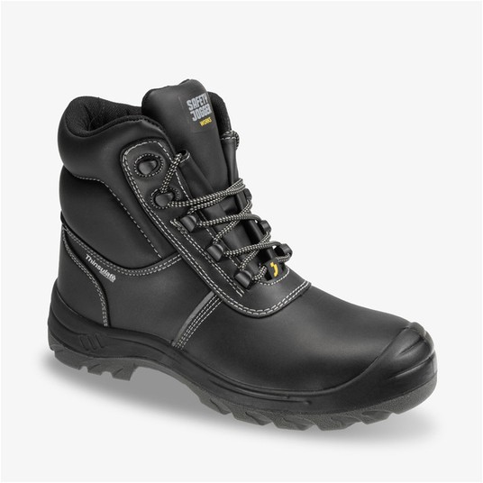Trzewiki wysokie Safety Jogger ARAS S3 SRC CI ESD ocieplane - czarny -zdjęcie numer 3