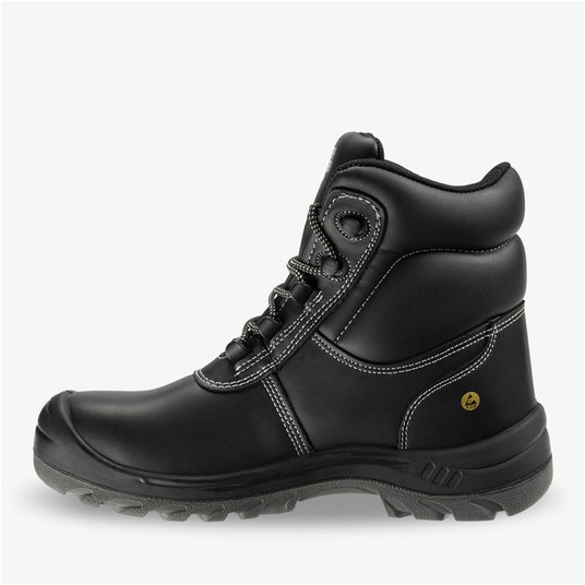 Trzewiki wysokie Safety Jogger ARAS S3 SRC CI ESD ocieplane - czarny -zdjęcie numer 2