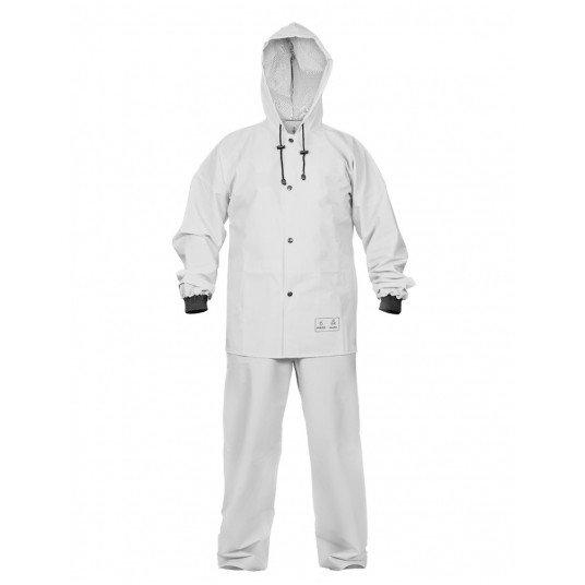 Ubranie wodoochronne PROS Model 101/001 - biały -zdjęcie numer 1