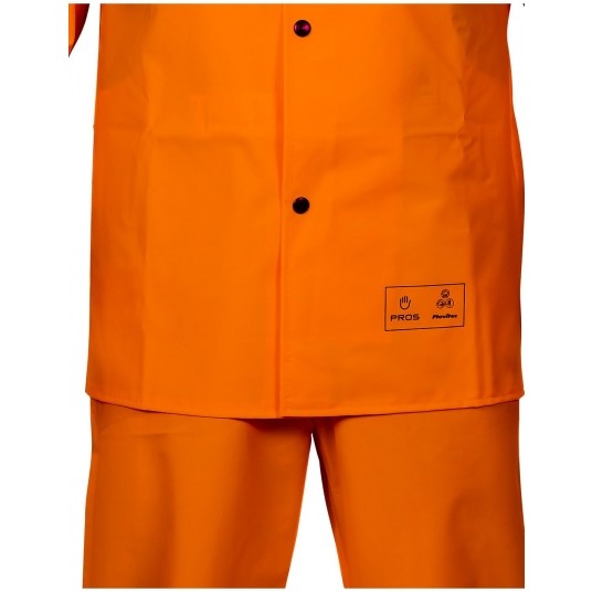 Ubranie wodoochronne PROS Model 101/001 - pomarańczowy -zdjęcie numer 4