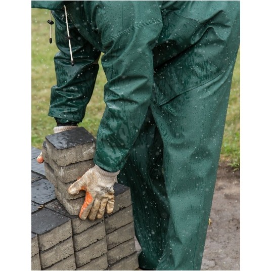Ubranie wodoochronne PROS Model 101/001 - zielony -zdjęcie numer 2