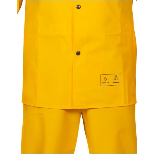 Ubranie wodoochronne PROS Model 101/001 - żółty -zdjęcie numer 4