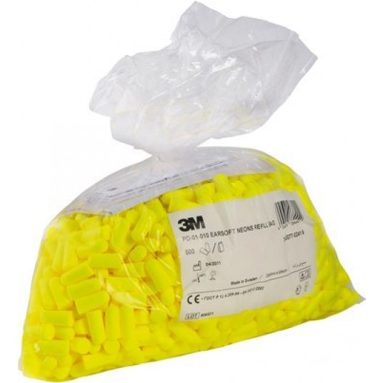 Zatyczki 3M PD-01-010 - wkład do dozownika (worek 500par)