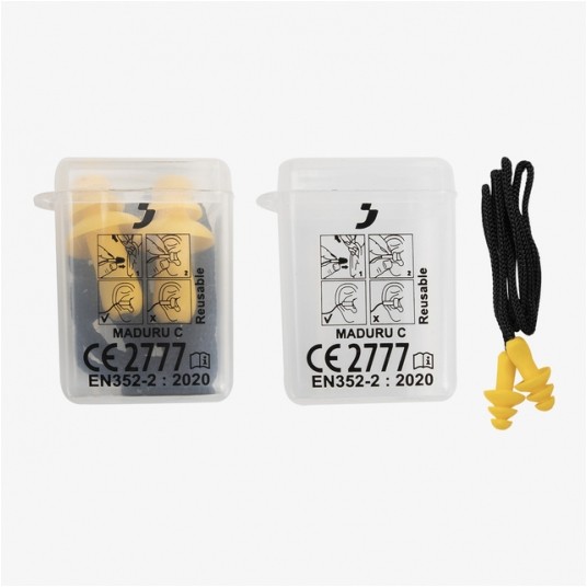 Zatyczki do uszu ze sznurkiem w pudełku MADURU CORDED (50szt.) -zdjęcie numer 2