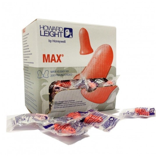 Zatyczki Howard Leight MAX UNCORDED PLUG (200par)