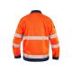 Bluza CXS NORWICH męska ostrzegawcza - pomarańczowo-niebieski