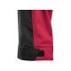 Bluza męska CXS SOLIS FLEX - czerwony-czarny
