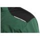 Bluza męska CXS SOLIS FLEX - zielony-czarny