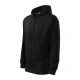 Bluza męska Malfini TRENDY ZIPPER 410 - czarny -zdjęcie numer 1