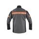 Bluza multifunkcyjna CXS WorkTech-Multi męska - szaro-czarny -zdjęcie numer 2