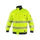 Bluza ostrzegawcza CXS HALIFAX męskie - żółty-niebieski -zdjęcie numer 1